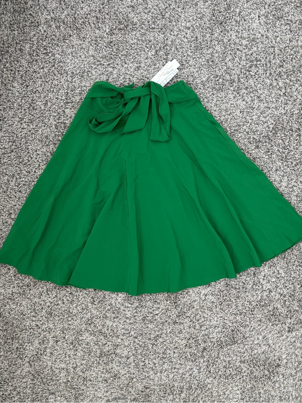 Belle Poque Women High Waisted A Line Skirt with Pockets. S
